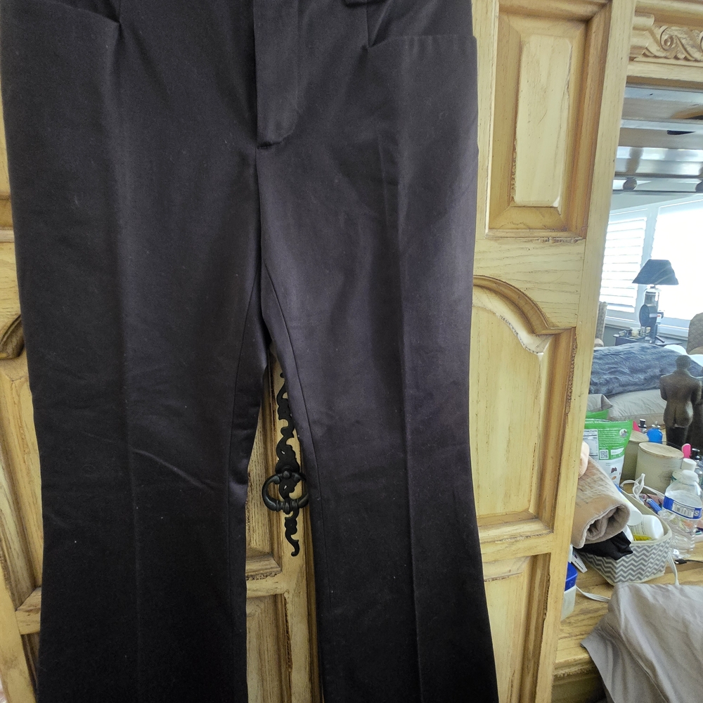 Gucci Women's Classic Black Wide Leg Trousers